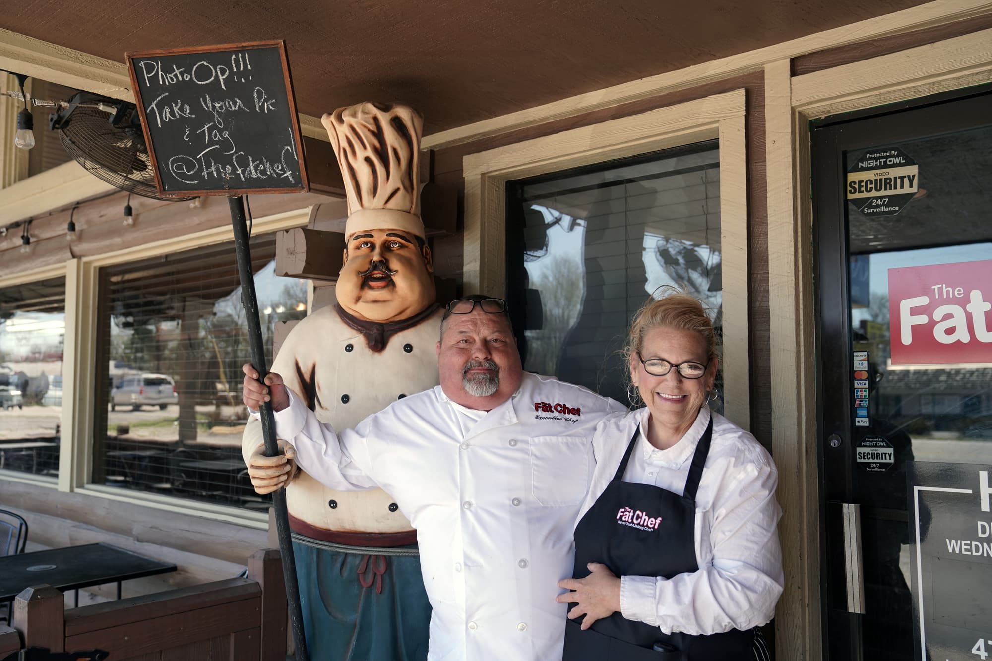 The Fat Chef patio dining